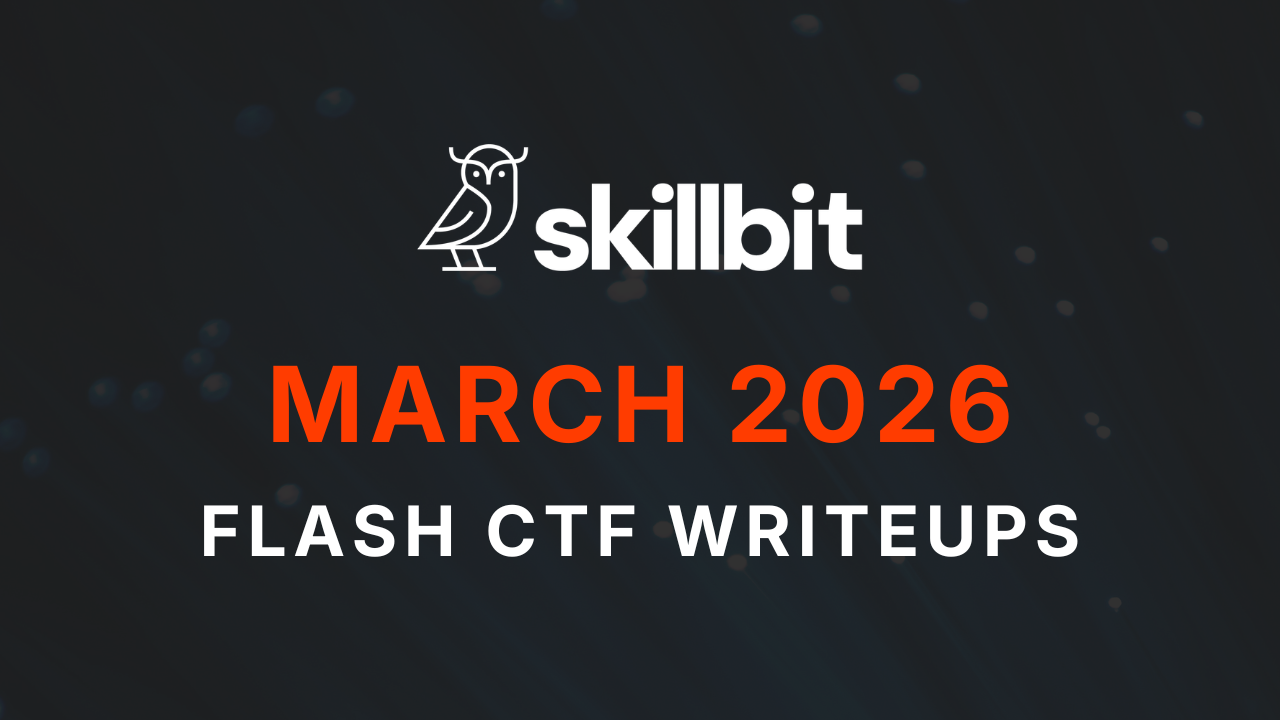 Flash CTF - March 2026 Writeups Archives - MetaCTF